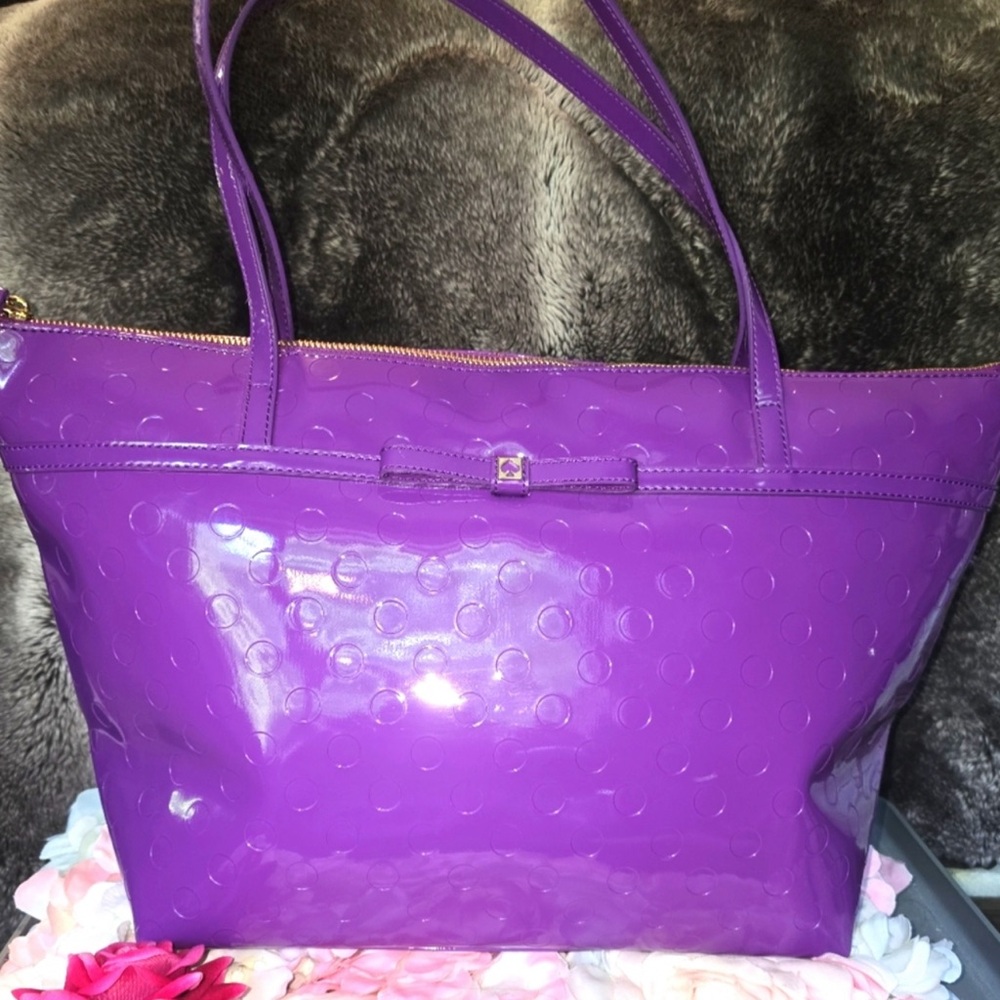 Kate Spade Purple Tote Bag